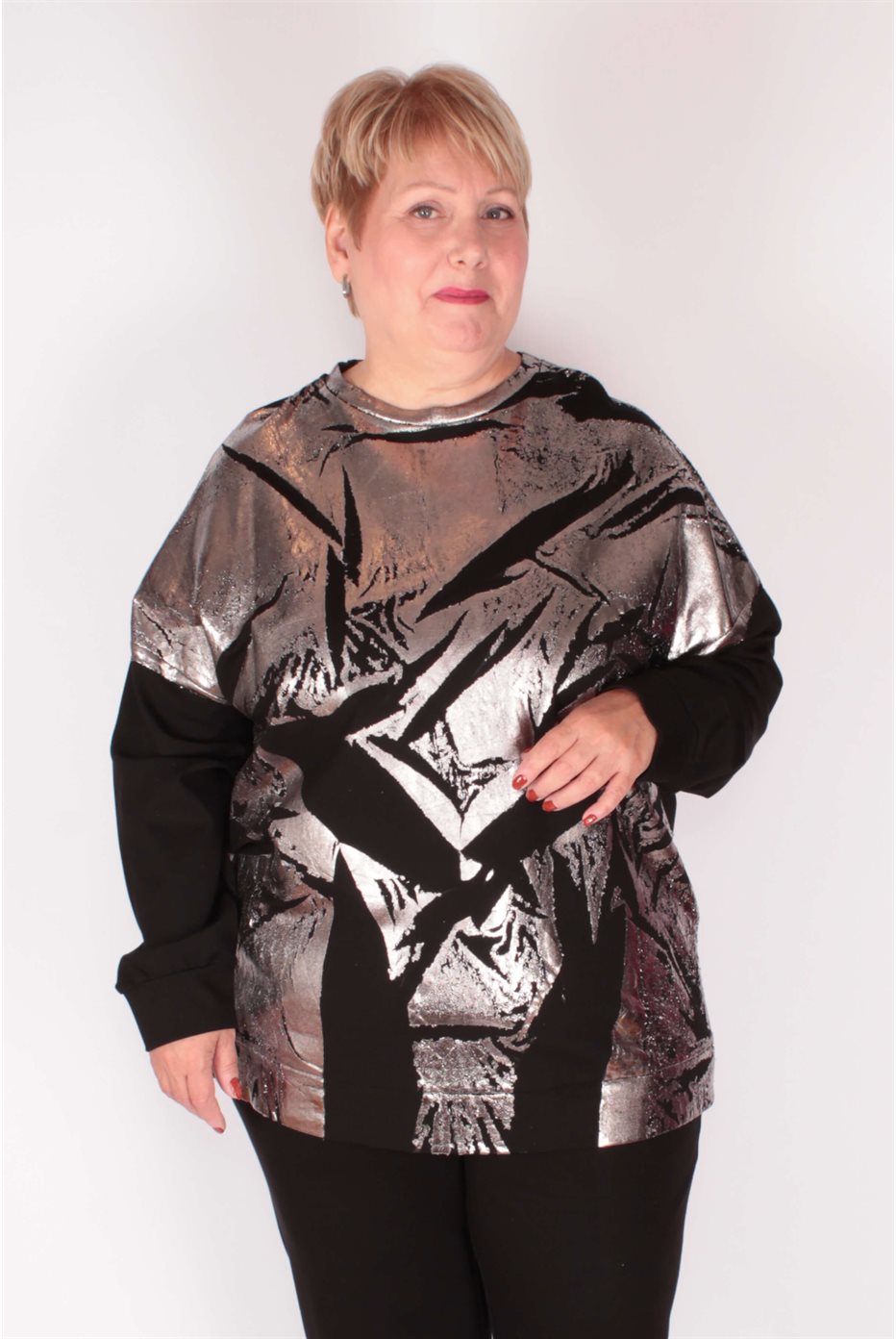 Top Mat Fashion Noir / Argent Top Mat Fashion Noir / Argent